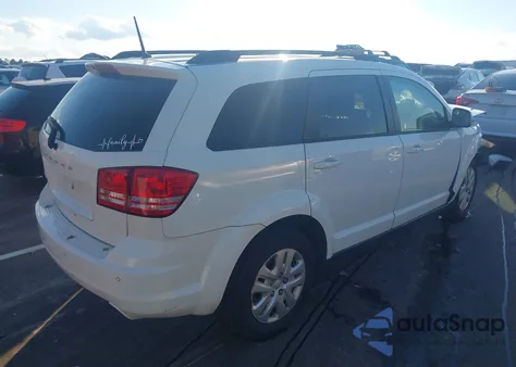 2020 Dodge Journey Se Value из США, поврежденный, VIN 3C4PDCABXLT226204